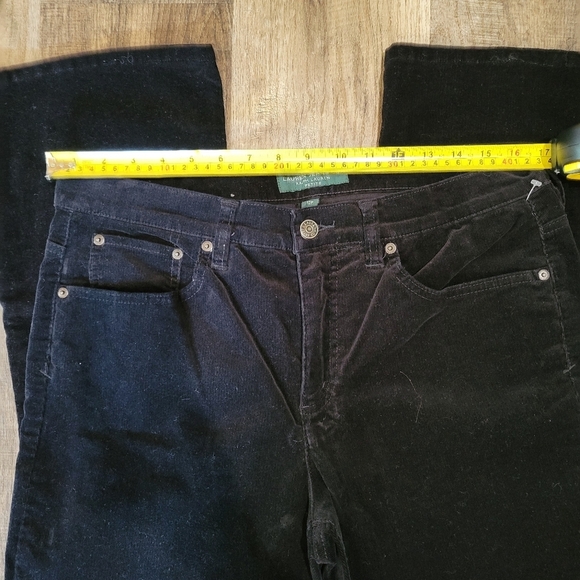 Ralf Lauren Black Corduroy Pants - Picture 3 of 9